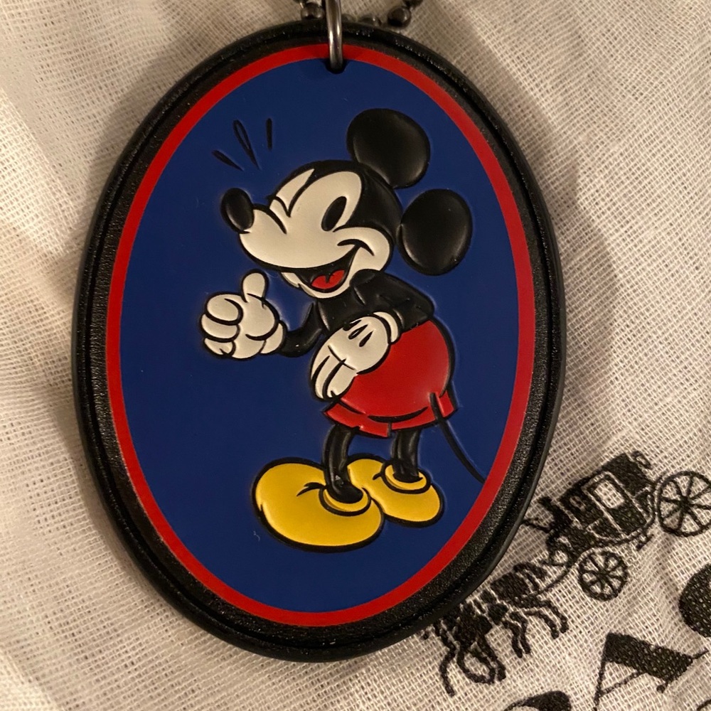 COPY - Coach Mickey bag charm